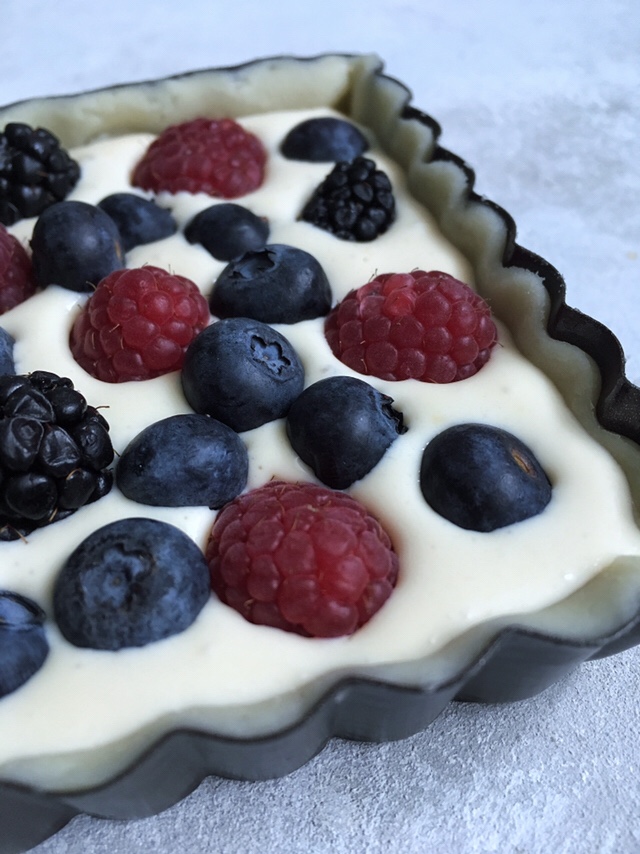Triple Berry Cheesecake