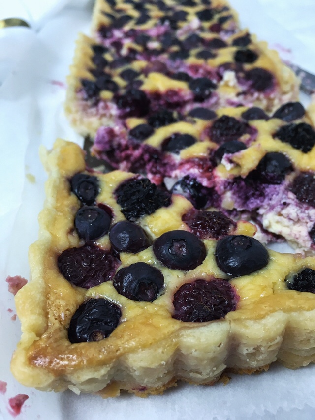 Triple Berry Cheesecake